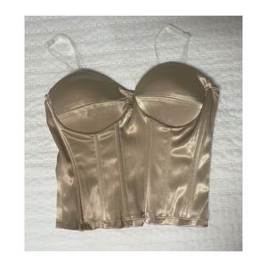 Strapless top